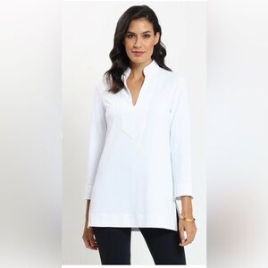 Jude Connally Classic White Blouse